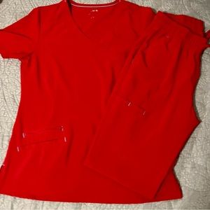 Great ⭐️ Condition ScrubStar Scrub SET Size Small 🌹❤️